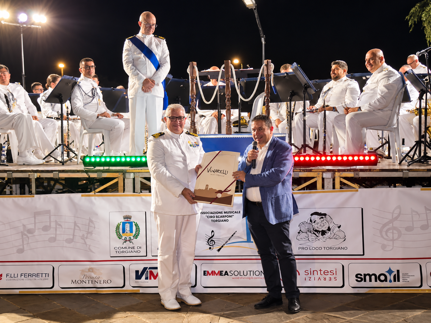 A Torgiano la Banda della Marina Militare Italiana